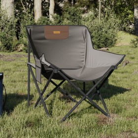 Faltbare Campingstühle mit Tasche, 2 Stück, grau von , Gartenstühle - Ref: Foro24-366550, Preis: 47,83 €, Rabatt: %