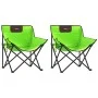 Faltbare Campingstühle mit Tasche, 2 Stück, grün. von , Gartenstühle - Ref: Foro24-366552, Preis: 58,52 €, Rabatt: %
