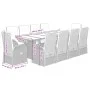 11-piece garden dining set with gray synthetic rattan cushions by , Garden sets - Ref: Foro24-3277615, Price: 1,00 €, Discoun...