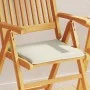 Square garden seat cushions 2 pcs cream 45x45x2 cm by , Cushions for chairs and sofas - Ref: Foro24-847725, Price: 15,13 €, D...
