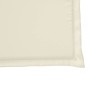 Gartensitzkissen, quadratisch, 2 Stück, creme, 45x45x2 cm. von , Kissen für Stühle und Sofas - Ref: Foro24-847725, Preis: 15,...