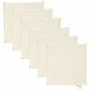 Square garden seat cushions 6 pcs cream 45x45x2 cm by , Cushions for chairs and sofas - Ref: Foro24-847733, Price: 35,16 €, D...