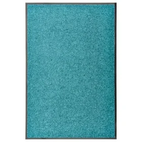 Waschbare Fußmatte Cyan Blue 60x90 cm von vidaXL, Fußmatten - Ref: Foro24-323458, Preis: 35,76 €, Rabatt: %
