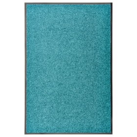 Waschbare Fußmatte Cyan Blue 60x90 cm von vidaXL, Fußmatten - Ref: Foro24-323458, Preis: 41,24 €, Rabatt: %
