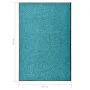 Felpudo lavable azul cian 60x90 cm de vidaXL, Felpudos - Ref: Foro24-323458, Precio: 35,76 €, Descuento: %