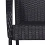 Stackable garden chairs 6 units black synthetic rattan by vidaXL, Garden chairs - Ref: Foro24-310087, Price: 306,46 €, Discou...