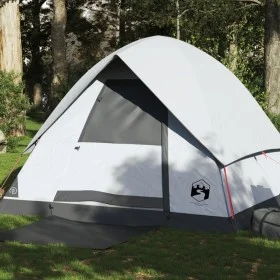 Igloo tent for 4 people, opaque waterproof fabric, white by , tents - Ref: Foro24-94702, Price: 130,72 €, Discount: %