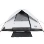 Igloo tent for 4 people, opaque waterproof fabric, white by , tents - Ref: Foro24-94702, Price: 130,72 €, Discount: %