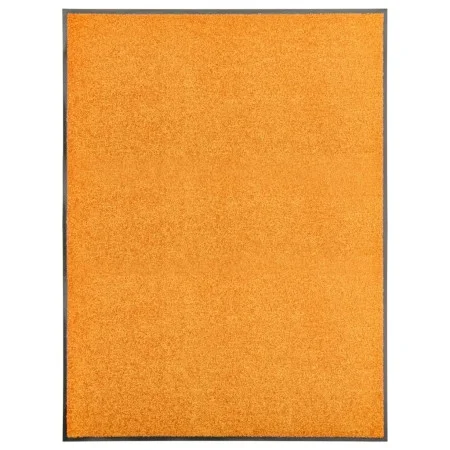 Orange waschbare Fußmatte 90x120 cm von vidaXL, Fußmatten - Ref: Foro24-323454, Preis: 62,22 €, Rabatt: %