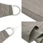Rectangular light gray HDPE sail shade 160 g/m² 2x3 m by , Umbrellas - Ref: Foro24-4001974, Price: 23,04 €, Discount: %