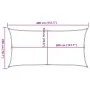 Toldo de vela rectangular HDPE gris claro 160 g/m² 2x4 m de , Sombrillas - Ref: Foro24-4001976, Precio: 26,57 €, Descuento: %