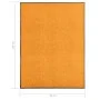 Orange waschbare Fußmatte 90x120 cm von vidaXL, Fußmatten - Ref: Foro24-323454, Preis: 62,22 €, Rabatt: %