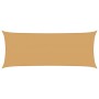 Rectangular HDPE sail shade in sand color, 160 g/m², 2x4.5 m. by , Umbrellas - Ref: Foro24-4002032, Price: 27,23 €, Discount: %