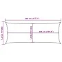 Rechteckiges HDPE-Segel-Sonnendach in Sandfarbe, 160 g/m², 2x4,5 m. von , Sonnenschirme - Ref: Foro24-4002032, Preis: 28,36 €...