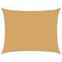 Rectangular HDPE sail shade in sand color, 160 g/m², 6x7 m. by , Umbrellas - Ref: Foro24-4002051, Price: 103,47 €, Discount: %