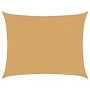 Rectangular HDPE sail shade in sand color, 160 g/m², 6x7 m. by , Umbrellas - Ref: Foro24-4002051, Price: 79,27 €, Discount: %