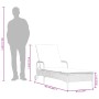 Sun loungers with cushions 2 units synthetic brown rattan by , Loungers - Ref: Foro24-3261435, Price: 318,68 €, Discount: %