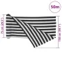 Gray anthracite and white HDPE privacy net 1.5x50 m 75 g/m² by , Umbrellas - Ref: Foro24-4003661, Price: 44,36 €, Discount: %