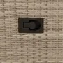 Garden set 3 pieces synthetic rattan chairs and table with beige cushion by , Garden sets - Ref: Foro24-365655, Price: 264,86...