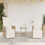 Gartenmöbel-Set 3-teilig aus synthetischem Rattan mit beigen Kissen von , Gartensets - Ref: Foro24-365676, Preis: 245,12 €, R...