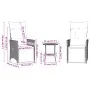 Garden set 3 pieces synthetic rattan chairs and table with beige cushion by , Garden sets - Ref: Foro24-365676, Price: 279,76...