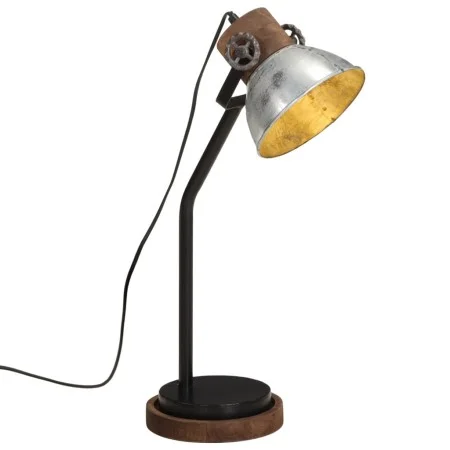 Lámpara de escritorio plateado vintage 25 W E27 18x18x60 cm de , Lámparas - Ref: Foro24-371949, Precio: 63,31 €, Descuento: %