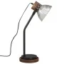 Vintage silver desk lamp 25 W E27 18x18x60 cm by , Lamps - Ref: Foro24-371949, Price: 65,35 €, Discount: %