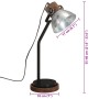 Vintage-Schreibtischlampe in Silber, 25 W E27, 18x18x60 cm. von , Lampen - Ref: Foro24-371949, Preis: 64,26 €, Rabatt: %