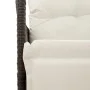 Garden chairs and table with cushions 3 pieces brown PE rattan by , Garden sets - Ref: Foro24-365674, Price: 277,89 €, Discou...