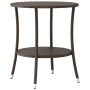 Gartenstühle und Tischchen mit Kissen, 3-teilig, aus braunem PE-Rattan. von , Gartensets - Ref: Foro24-365674, Preis: 242,81 ...