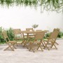Faltbare Gartenstühle 6 Stück Akazienholz 48,5x61,5x87 cm von , Gartenstühle - Ref: Foro24-3214228, Preis: 303,63 €, Rabatt: %