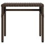 Zwei Sonnenliegen mit Baldachin und Tisch aus braunem Kunststoff-Rattan von , Liegen - Ref: Foro24-3261570, Preis: 366,24 €, ...