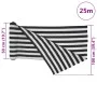 Anthracite grey and white HDPE privacy net 1x25 m 75 g/m² by , Umbrellas - Ref: Foro24-4003654, Price: 21,13 €, Discount: %