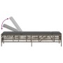 Liegestühle mit Tisch 2 Stück in grauem synthetischem Rattan von , Liegen - Ref: Foro24-4002748, Preis: 277,50 €, Rabatt: %