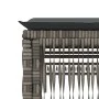 Liegestühle mit Tisch 2 Stück in grauem synthetischem Rattan von , Liegen - Ref: Foro24-4002748, Preis: 273,07 €, Rabatt: %