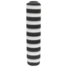 Gray anthracite white HDPE privacy net 1.5x10 m 150 g/m² by , Umbrellas - Ref: Foro24-4003677, Price: 29,00 €, Discount: %