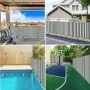 Grünes und weißes HDPE-Privatsphärennetz 1,2x25 m 75 g/m² von , Sonnenschirme - Ref: Foro24-4003711, Preis: 23,04 €, Rabatt: %