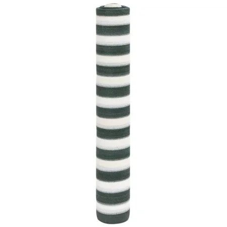 Green and white HDPE privacy net 1x10 m 75 g/m² by , Umbrellas - Ref: Foro24-4003707, Price: 14,97 €, Discount: %