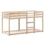 Bunk bed with solid pine wood roof 90x190 cm by , Beds and slatted bases - Ref: Foro24-3282005, Price: 231,21 €, Discount: %