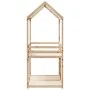 Bunk bed with solid pine wood roof 80x200 cm by , Beds and slatted bases - Ref: Foro24-3282121, Price: 206,96 €, Discount: %
