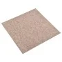 Carpet floor tiles 20 pcs 5 m² 50x50 cm beige by vidaXL, Floors and carpets - Ref: Foro24-147318, Price: 117,49 €, Discount: %