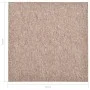 Carpet floor tiles 20 pcs 5 m² 50x50 cm beige by vidaXL, Floors and carpets - Ref: Foro24-147318, Price: 117,49 €, Discount: %