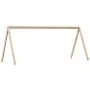 High bed with solid pine wood roof 90x190 cm by , Beds and slatted bases - Ref: Foro24-3282098, Price: 170,83 €, Discount: %