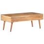 Couchtisch aus massivem Akazienholz, 100 x 50 x 39 cm von vidaXL, Couchtisch - Ref: Foro24-322666, Preis: 158,49 €, Rabatt: %