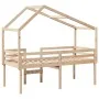 Hochbett mit massivem Kieferndach 90x190 cm von , Betten und Lattenroste - Ref: Foro24-3282058, Preis: 199,53 €, Rabatt: %