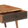 Couchtisch aus massivem Akazienholz, 100 x 50 x 39 cm von vidaXL, Couchtisch - Ref: Foro24-322666, Preis: 158,49 €, Rabatt: %