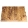 Solid mango wood natural edge table top 100x60x2.5 cm by , Table tops - Ref: Foro24-370358, Price: 95,67 €, Discount: %