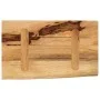 Solid mango wood natural edge table top 40x20x3.8 cm by , Table tops - Ref: Foro24-370366, Price: 18,30 €, Discount: %