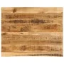 Solid mango wood natural edge table top 100x80x2.5 cm by , Table tops - Ref: Foro24-370364, Price: 103,75 €, Discount: %