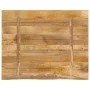 Solid mango wood natural edge table top 100x80x2.5 cm by , Table tops - Ref: Foro24-370364, Price: 103,75 €, Discount: %
